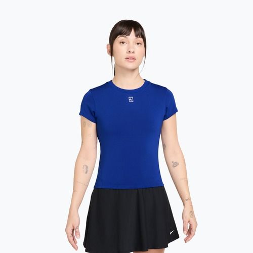 Női teniszpóló Nike Court Dri-Fit Advantage old royal/white