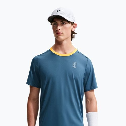 Férfi póló Nike Court Dri-Fit Advantage new slate/laser orange/white