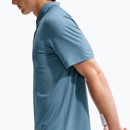 Férfi teniszpóló póló Nike Court Dri-Fit Advantage smokey blue/white