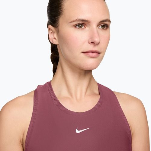 Női teniszpóló Nike Victory Pink Smoke/White