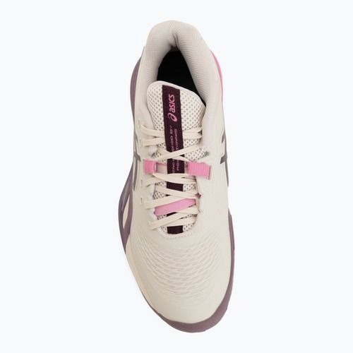Női teniszcipő ASICS Gel-Resolution X Clay soft oat/dark aubergine