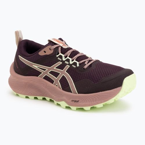 Női futócipők Asics Trabuco Terra 3 Dark Aubergine/Illuminate Yellow