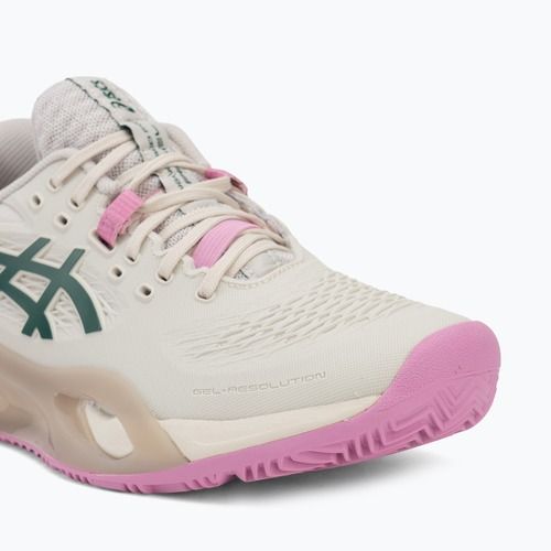 Női padelcipő Asics Gel-Resolution X Padel Soft Oat/Jewel Green