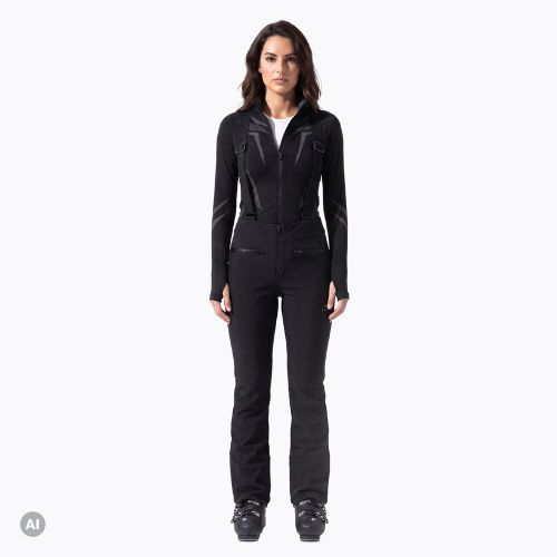 Női sínadrág KADVA Zera WMNS WP 8K/5K SOFTSHELL fekete