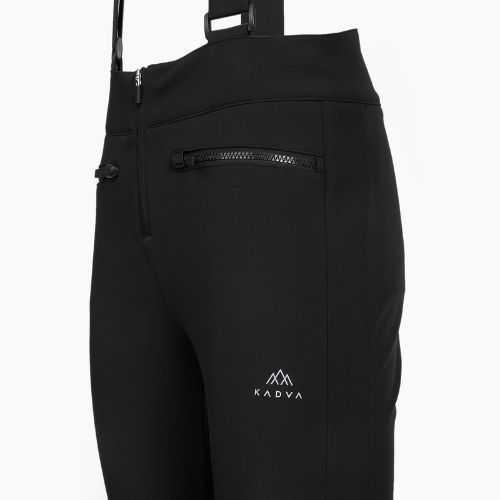 Női sínadrág KADVA Zera WMNS WP 8K/5K SOFTSHELL fekete
