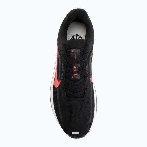 Férfi futócipők Nike Quest 7 black/white/anthracite/red orbit