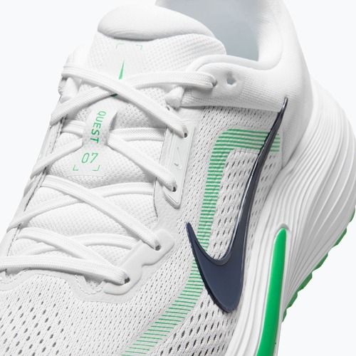 Férfi futócipők Nike Quest 7 white/green spark/midnight navy