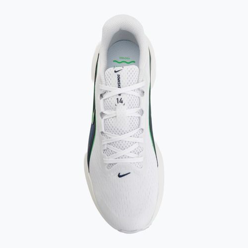 Férfi futócipők Nike Downshifter 14 white/midnight navy/green spark