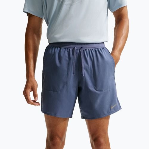 Férfi futónadrág Nike Stride Dri-Fit Brief-Lined 7" diffused blue