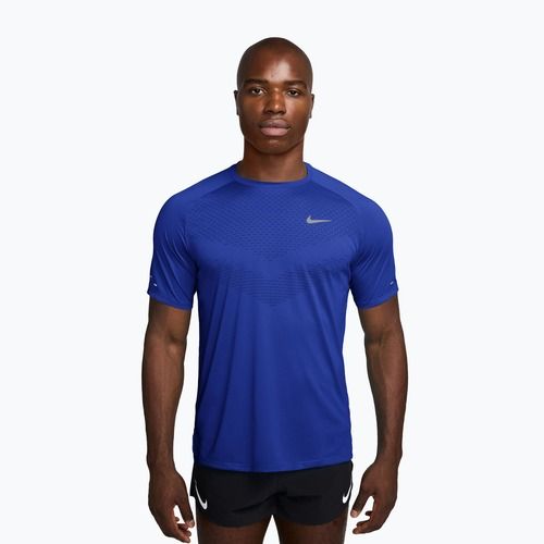 Férfi futó póló Nike Stride hyper royal
