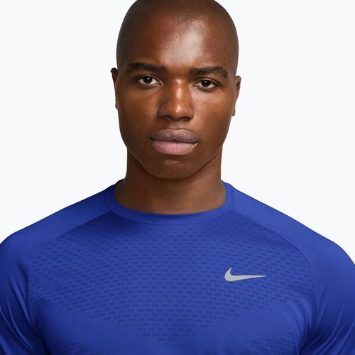 Férfi futó póló Nike Stride hyper royal
