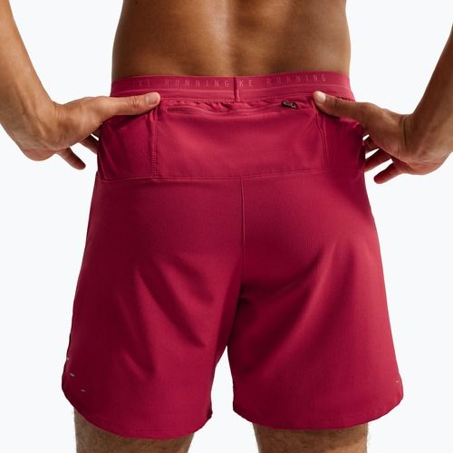 Férfi futónadrág Nike Stride Dri-Fit 2in1 7" tough red