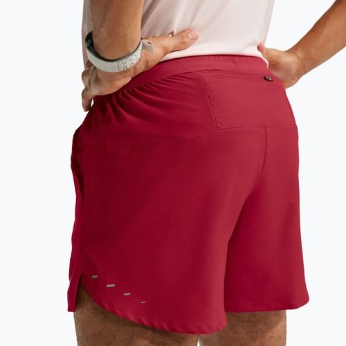 Nike Stride Dri-Fit férfi rövidnadrág, bélelt, 5" tough red