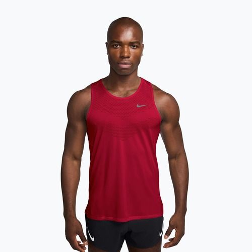 Férfi futó póló Nike Stride tough red