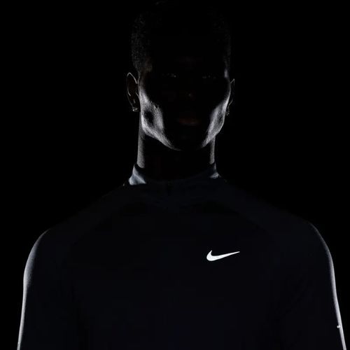 Férfi futópulóver Nike Stride 1/4 Zip Dri-Fit diffused blue