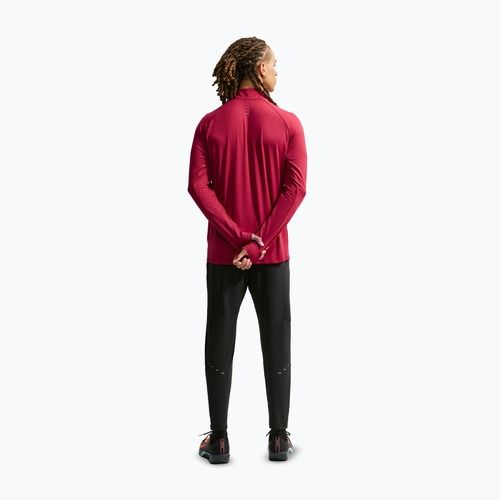 Férfi futópulóver Nike Stride 1/4 Zip Dri-Fit tough red