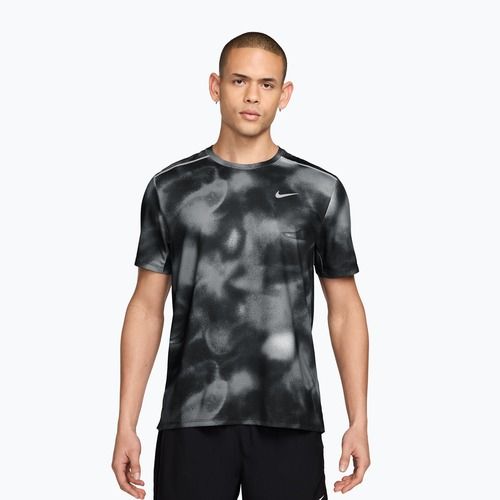 Férfi futó póló Nike Miler black