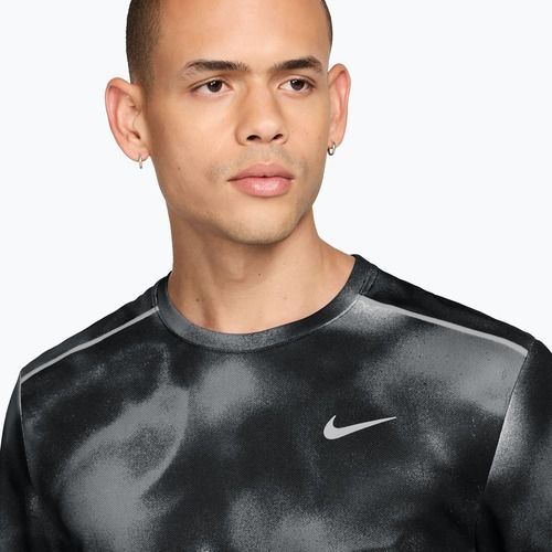 Férfi futó póló Nike Miler black
