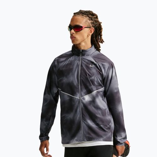 Férfi futókabát Nike Miler black/smoke grey