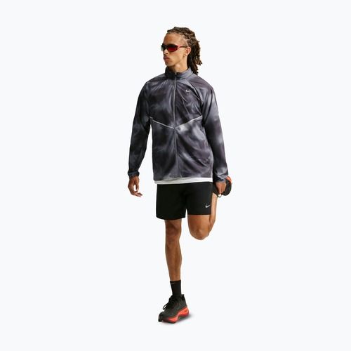 Férfi futókabát Nike Miler black/smoke grey