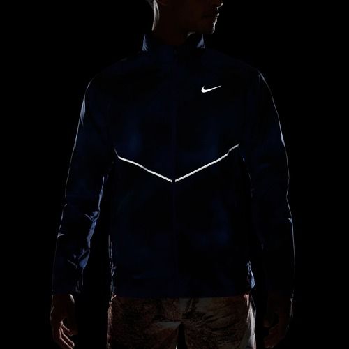 Férfi futókabát Nike Miler midnight navy