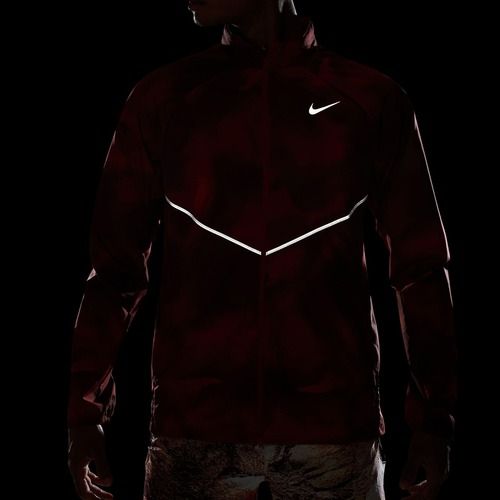 Férfi futókabát Nike Miler light crimson/tough red