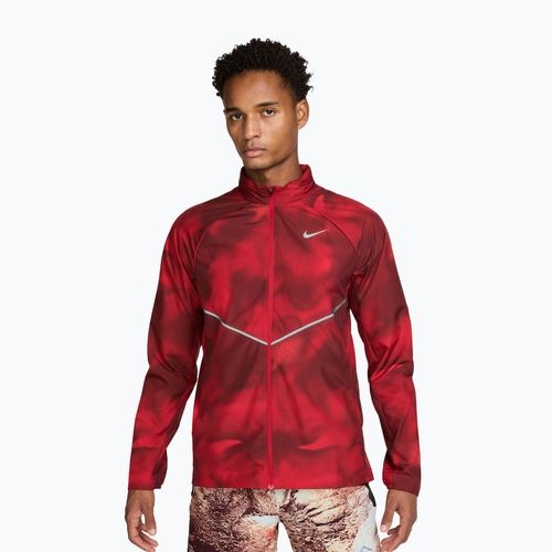 Férfi futókabát Nike Miler light crimson/tough red