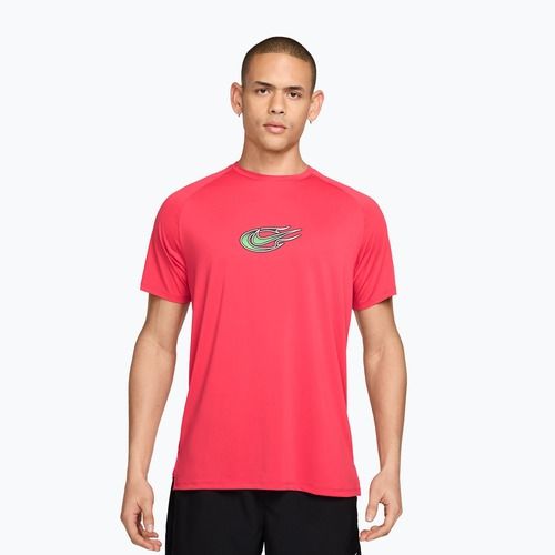 Férfi futó póló Nike Stride fusion red