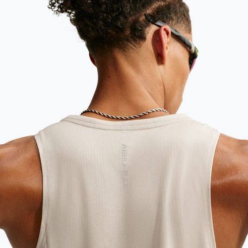 Férfi futó póló Nike Stride cream Ii/sail