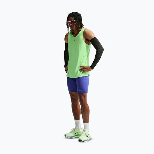 Férfi futó póló Nike Stride volt/light silver