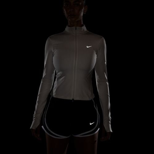 Női futópulóver Nike Swift Dri-Fit Full Zip sail