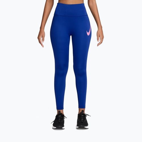 Női leggingsek Nike Tempo Swoosh Run old royal/pink rise
