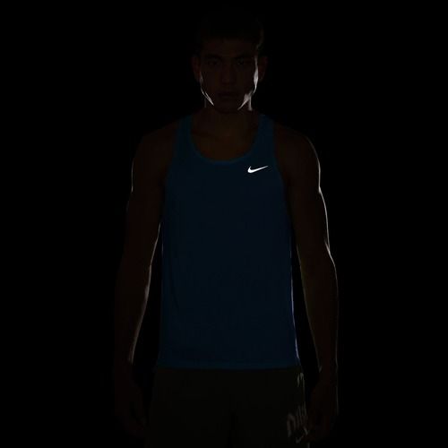 Férfi futó póló Nike Fast Dri-Fit light current blue