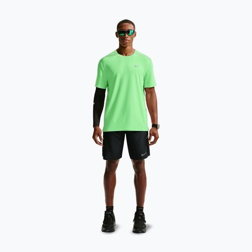 Férfi futó póló Nike Miler Dri-Fit UV illusion green