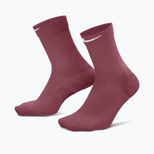 Zokni Nike Run Midweight Crew pink smoke/pink rise/white