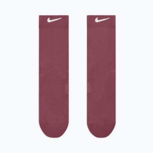 Zokni Nike Run Midweight Crew pink smoke/pink rise/white
