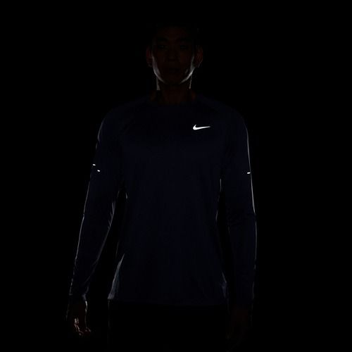 Férfi futó hosszú ujjú póló Nike Stride Dri-Fit ADV Midnight Navy