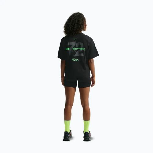 Női futó póló Nike Swift Dri-Fit black/no color/illusion green