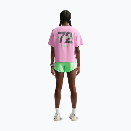 Női futó póló Nike Swift Dri-Fit pink rise/illusion green
