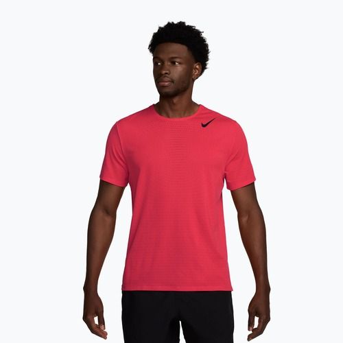 Férfi futó póló Nike AeroSwift fusion red/black