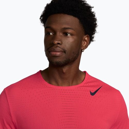 Férfi futó póló Nike AeroSwift fusion red/black