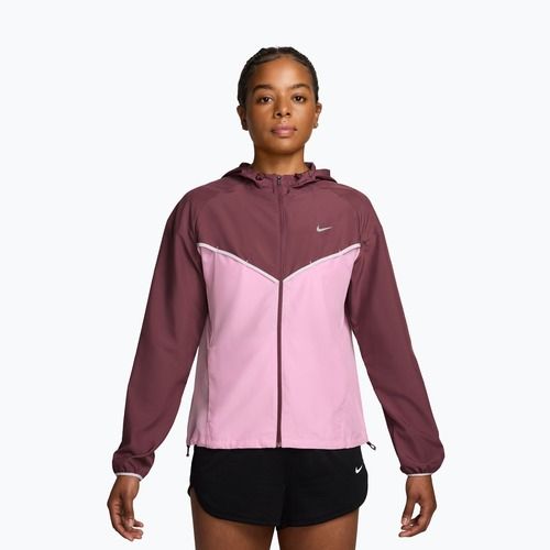 Női futókabát Nike Tempo Windrunner pink smoke/pink rise