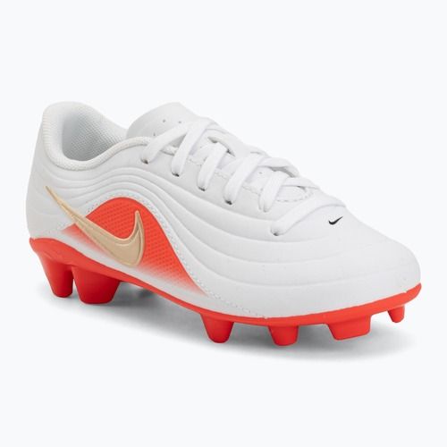 Gyermek focicipők Nike Jr. Tiempo Maestro Club White/Bright Crimson/Blur