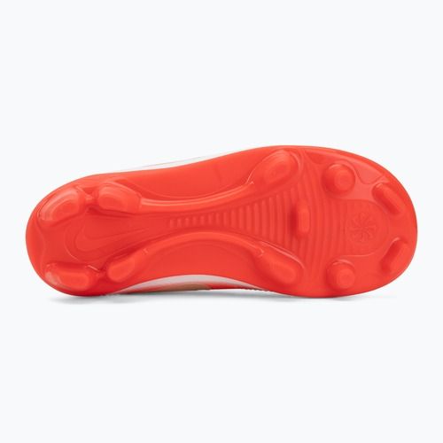 Gyermek focicipők Nike Jr. Tiempo Maestro Club White/Bright Crimson/Blur