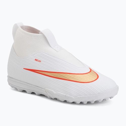 Gyermek focicipők Nike Jr. Mercurial Superfly 11 Academy white/bright crimson/blur