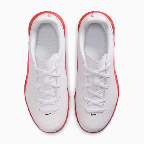 Gyermek focicipők Nike Jr. Tiempo Maestro Club White/Bright Crimson/Blur