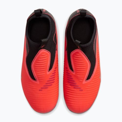 Gyermek focicipők Nike Jr. Phantom 6 High Academy Bright Crimson/Bright Crimson/Black