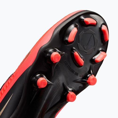 Gyermek focicipők Nike Jr. Phantom 6 High Academy Bright Crimson/Bright Crimson/Black