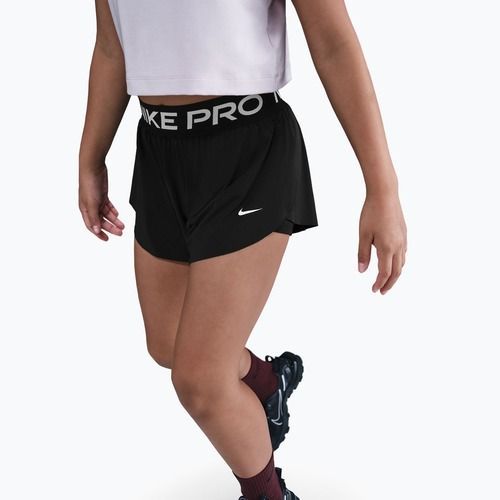 Gyerek rövidnadrág Nike Pro Dri-Fit 2in1 black/black/white