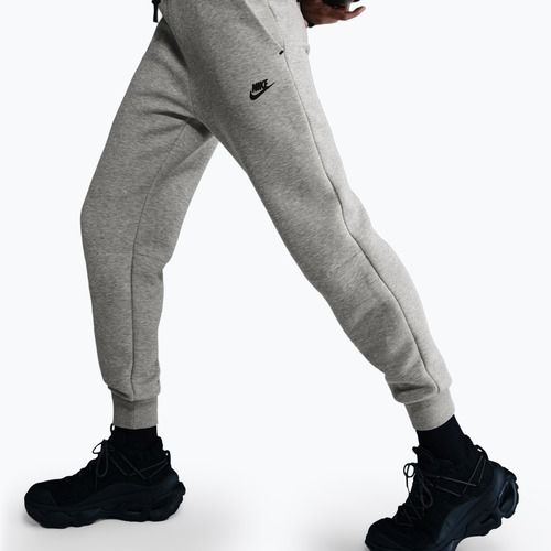 Női nadrág Nike Sportswear Tech Fleece Mid-Rise dark grey heather/black